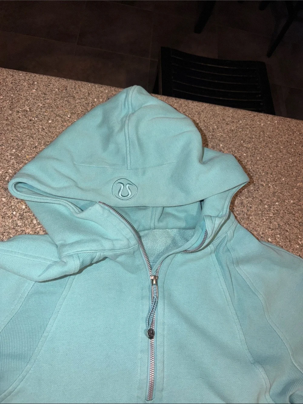 lululemon Scuba Crop Half-Zip Hoodie Sweatshirt